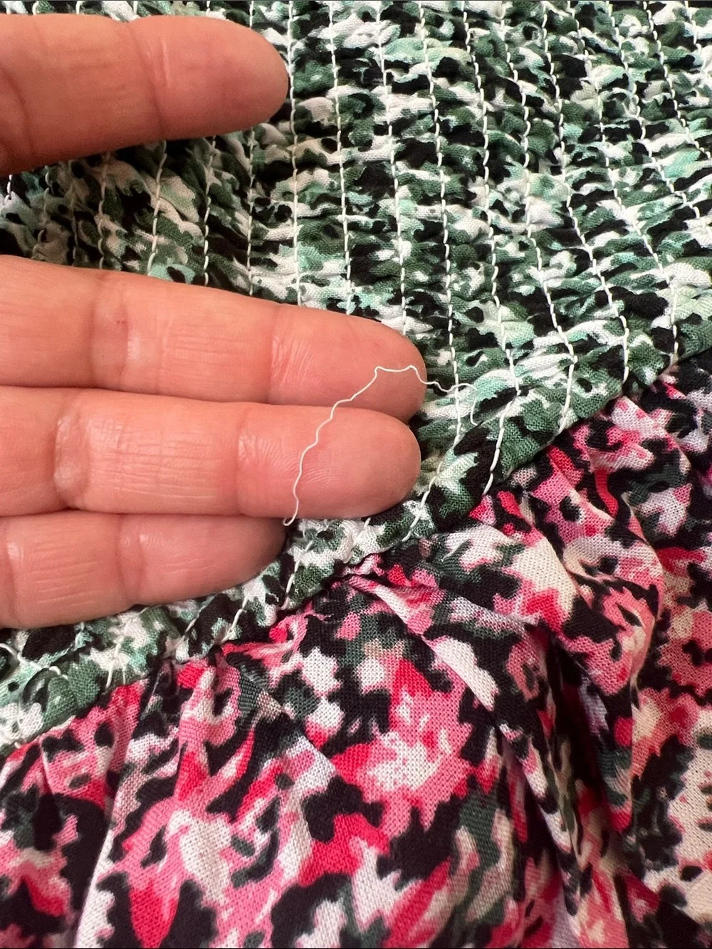 Free People Pink and Green Floral Backless Maxi Dress - Picture 14 of 15